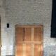 Empire period fireplace mirror, sublime gold leaf, 127cm/106cm
