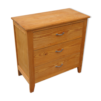 Commode en bois massif 1970