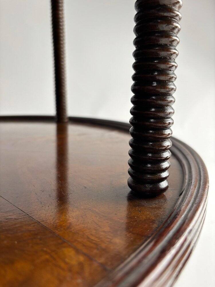 Mid-Century Wooden Bar Cart attributed to Paolo Buffa. Italy, 1940s