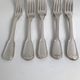 series of 20 old silverware forks and vintage spoons