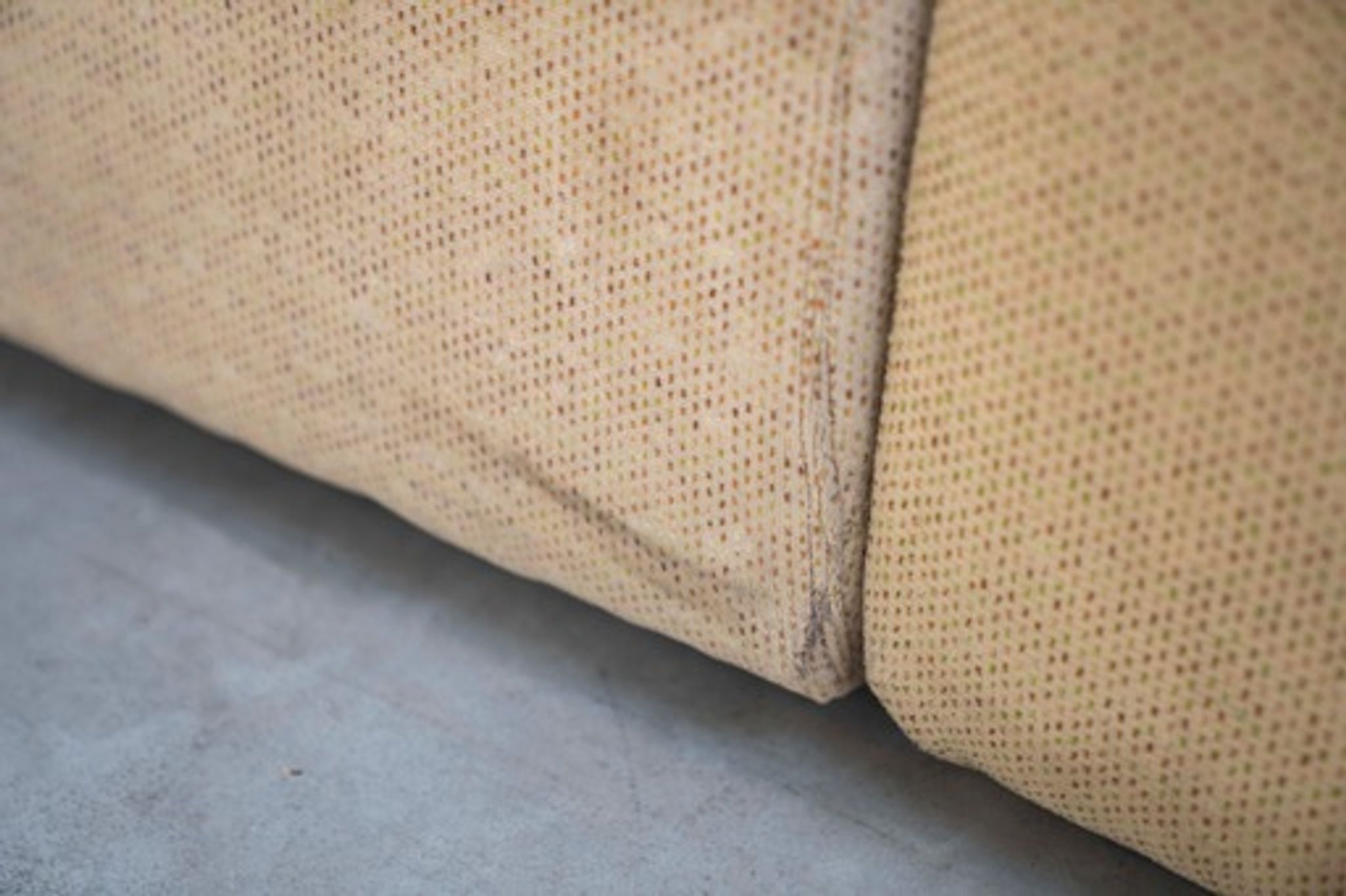 Modular sofa semicircle '70, F.lli Carloni set of 3