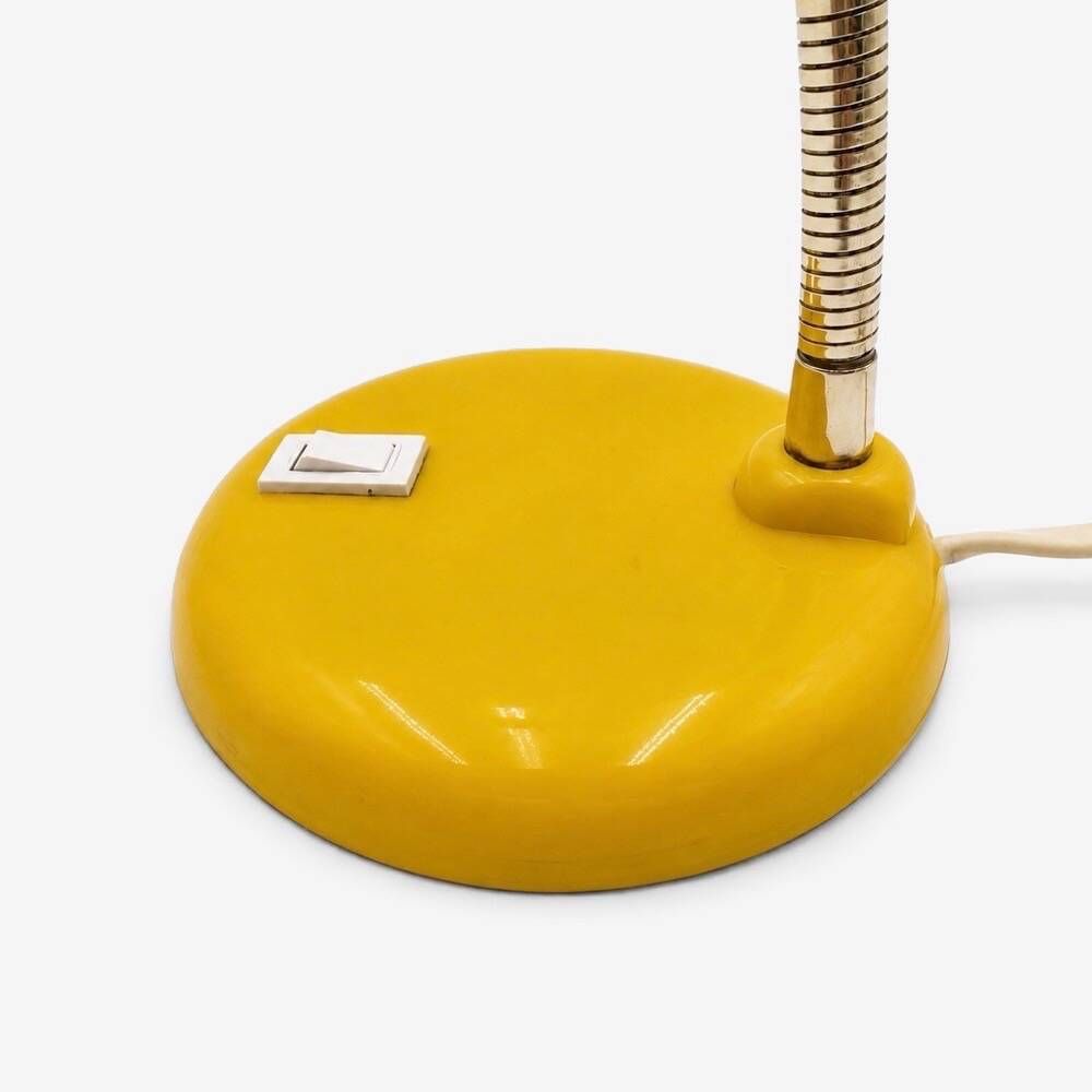 Parabel Electric yellow lamp Germany 60s/70s