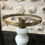 Opaline seventies lamp