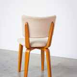 4 chairs modernist Cor Alons plywood wood 1950