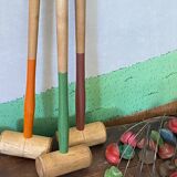 Old living room croquet game