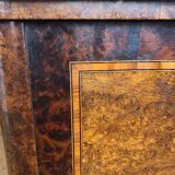 Marquetry bedside table