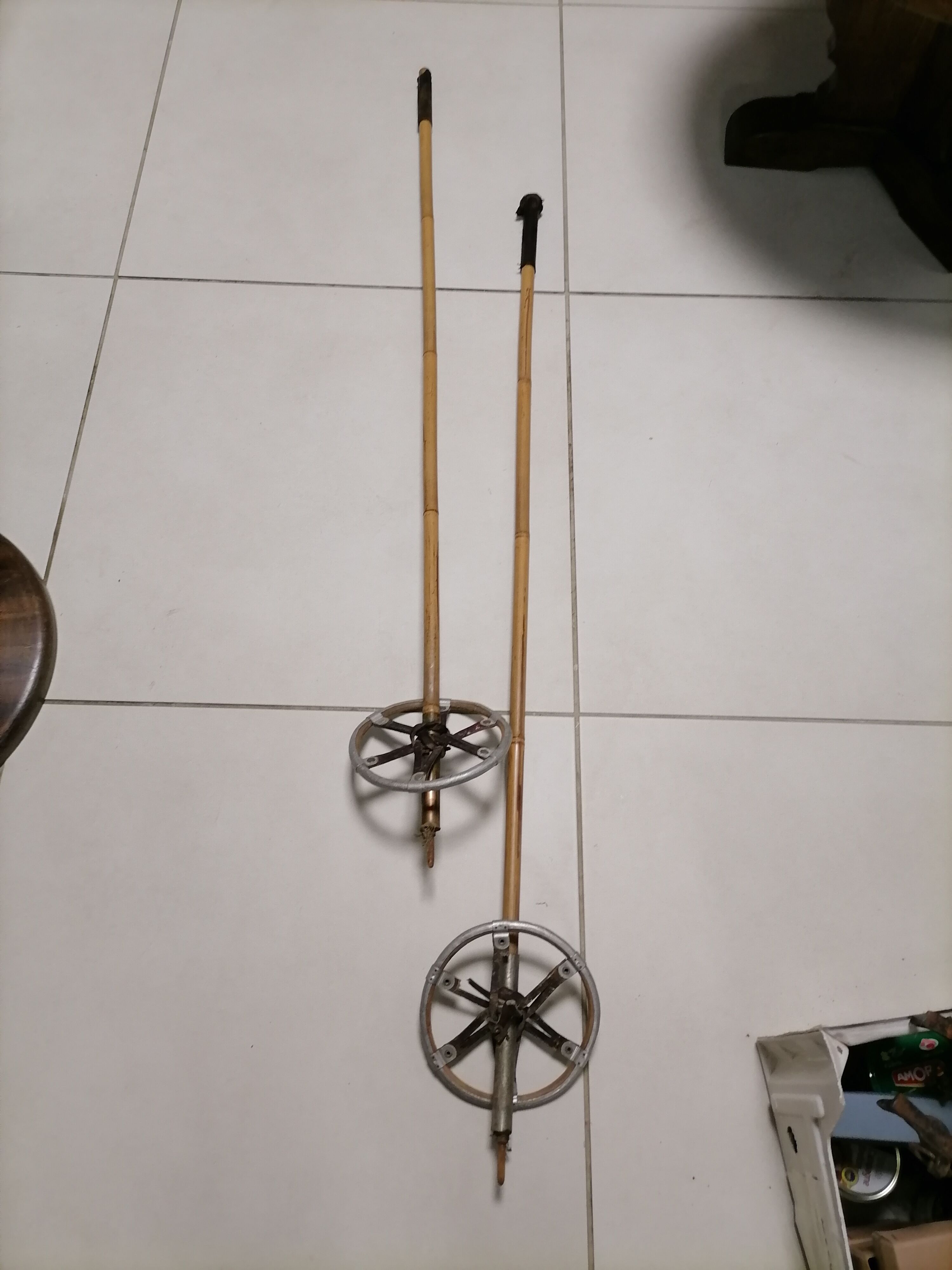 Paire de batons de skis