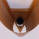 Wooden wall light