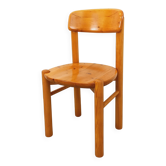 Chaise scandinave vintage Rainer Daumiller en pin des années 60 70