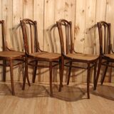 Thonet Series x8 bistro chairs no. 56