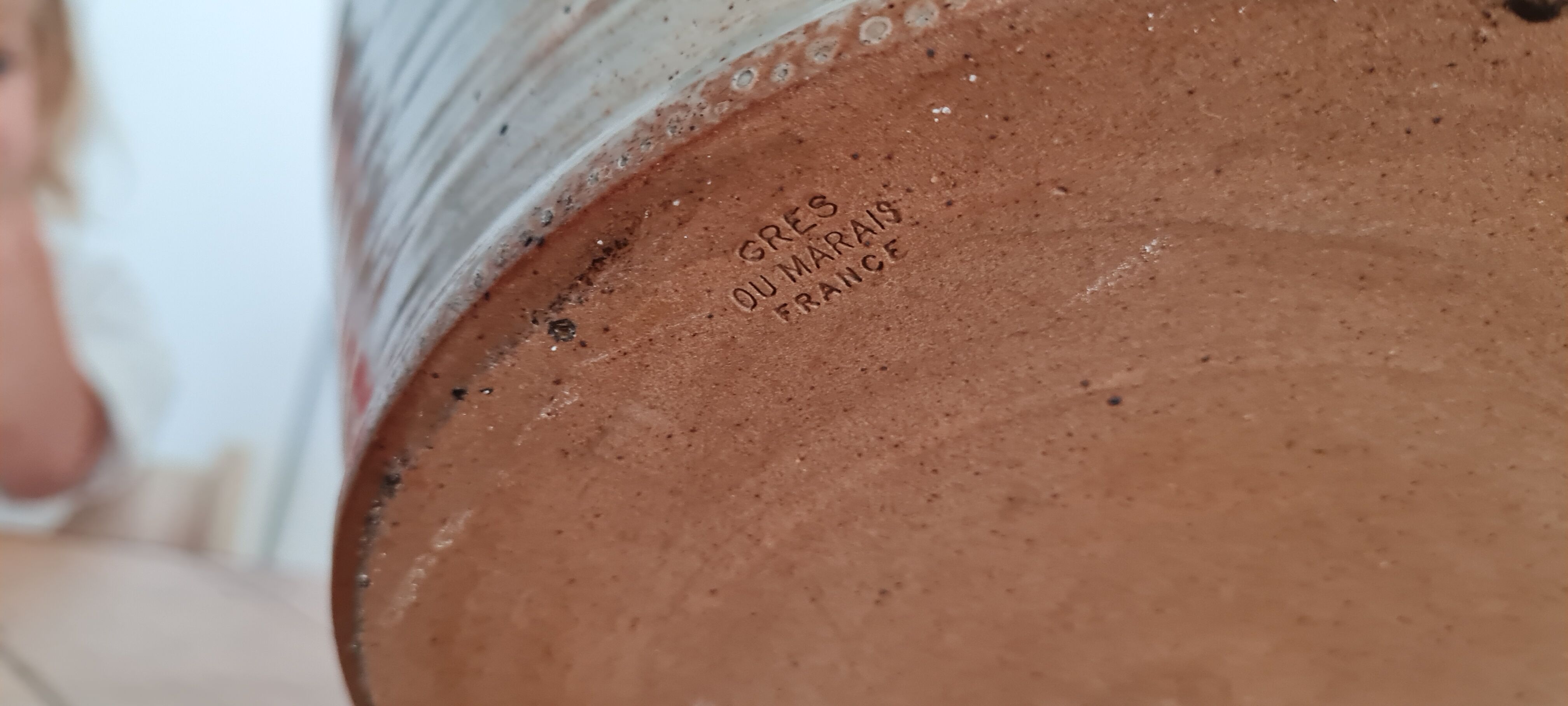 Circa stoneware lamp 50s