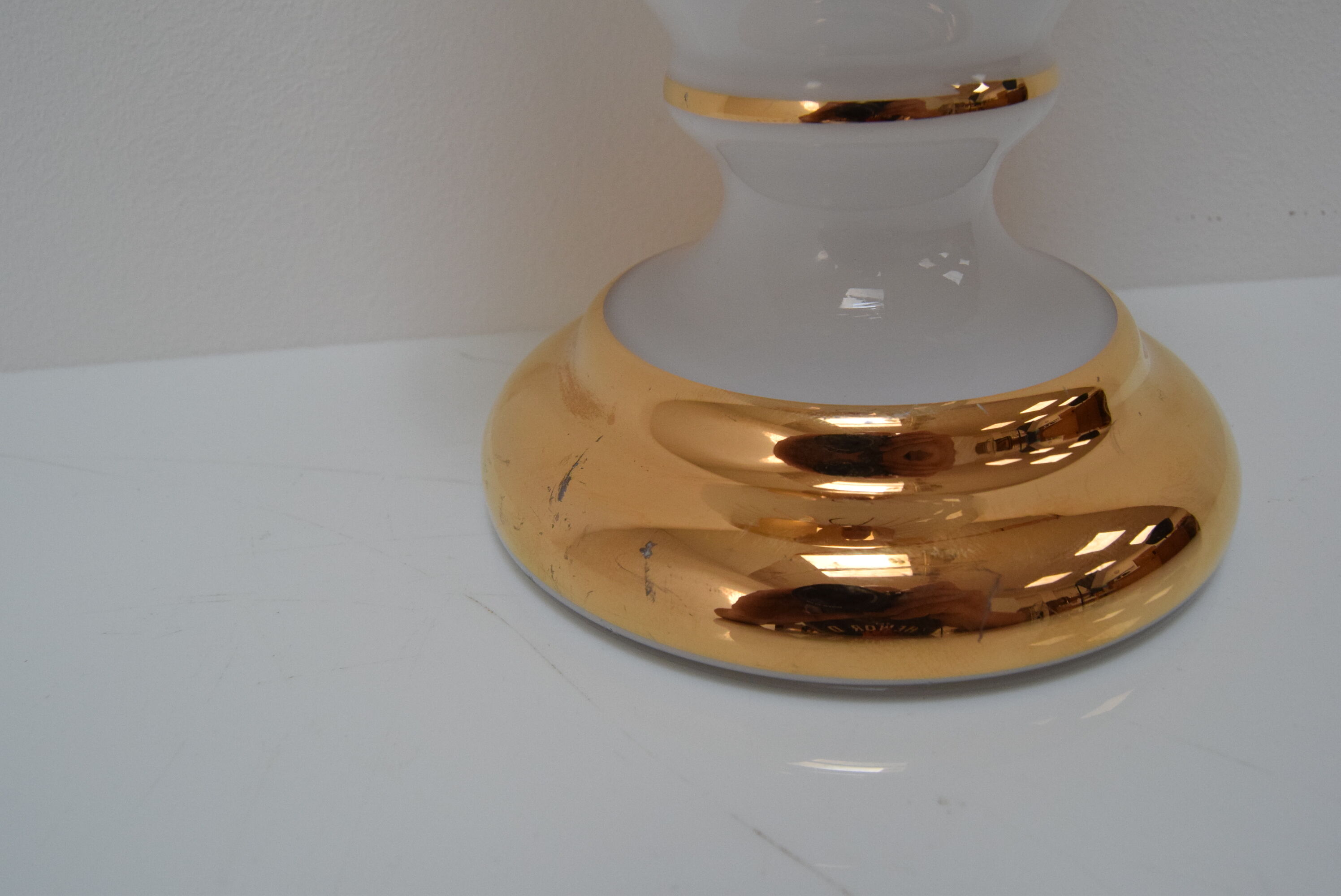 Art glass vase Novy Bor 1960s