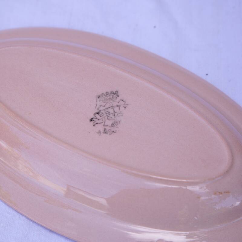 Longwy Betty oval dish