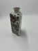 Iznik bottle, siliceous ceramic, floral decoration, Persia, 19th century