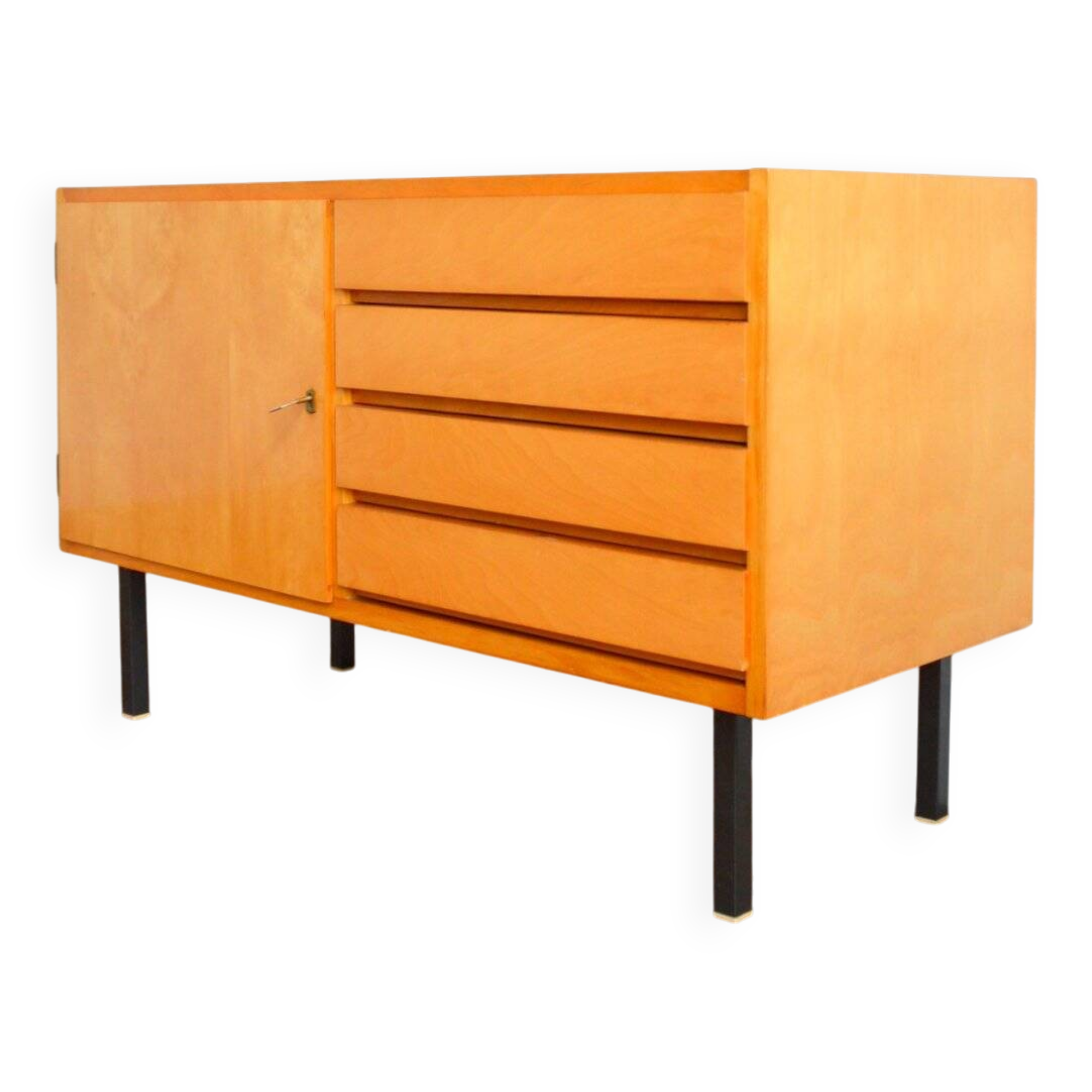 Vintage Scandinavian sideboard / storage unit from the 50s