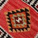 Tapis de couloir Kilim vintage tissé à la main