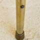 Table d’appoint, vintage , 2 étagères bois laiton circa 1960s