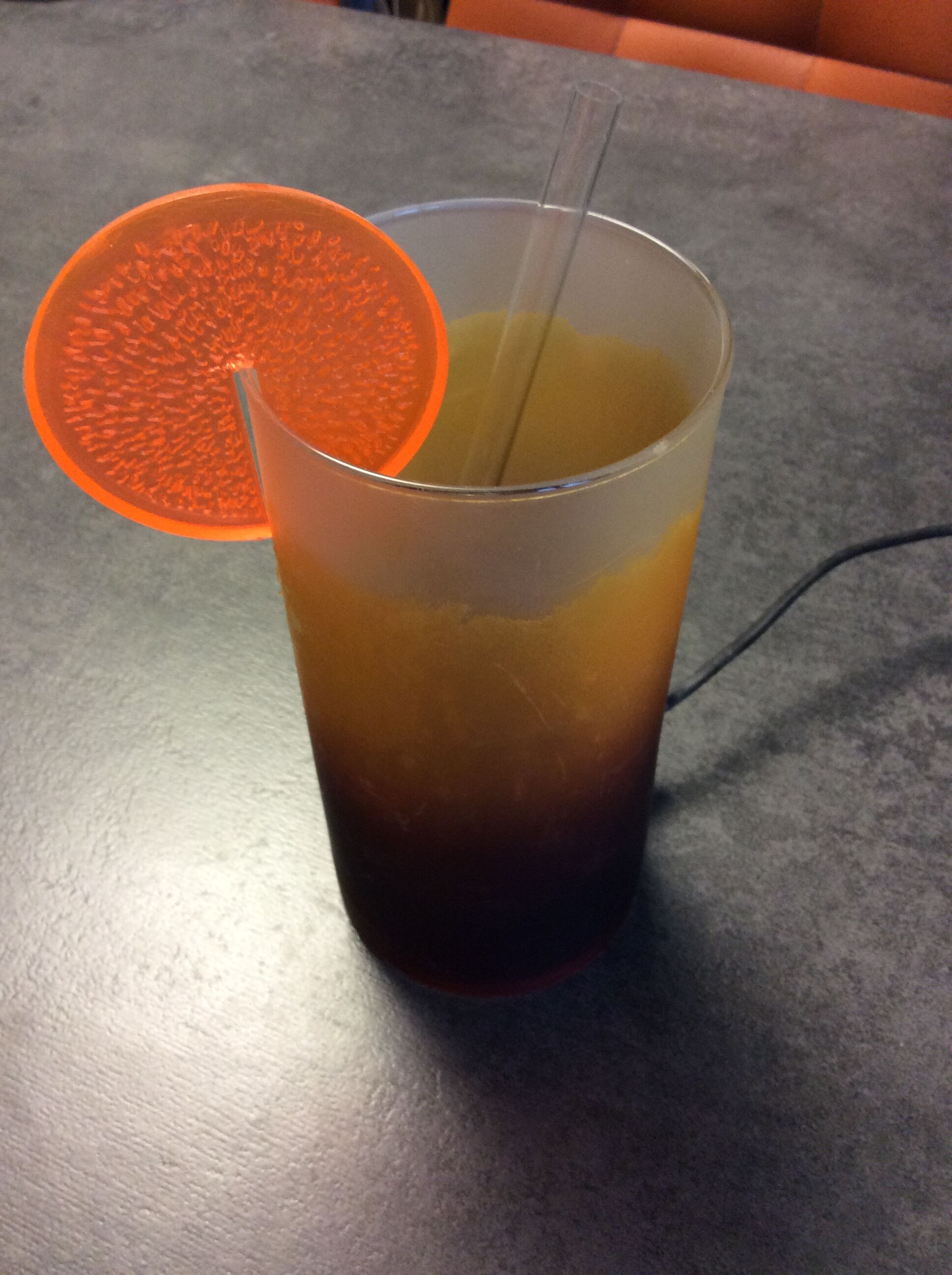 Vintage cocktail lamp from the 80s