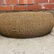 Vintage 1970s braided rope coffee table