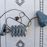 HALA Lamp Scissors Zigzag Wall Busquet H Mid Century 50 60 Vintage From