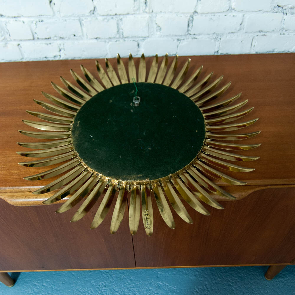 Sun curved mirror 53x53cm