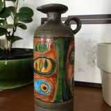 Enamelled stoneware pitcher