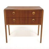 Commode scandinave en teck, Suède, 1960
