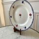 Round dish digoin sarreguemines model "mary lou" 40s
