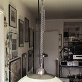 Molded glass pendant light