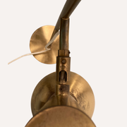 Lampe de bureau ou de table en laiton par Koch & Lowy pour OMI, Allemagne 1960s-1970s