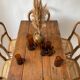 Suite chaises campagne cannage