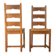 Brutalist dining chairs