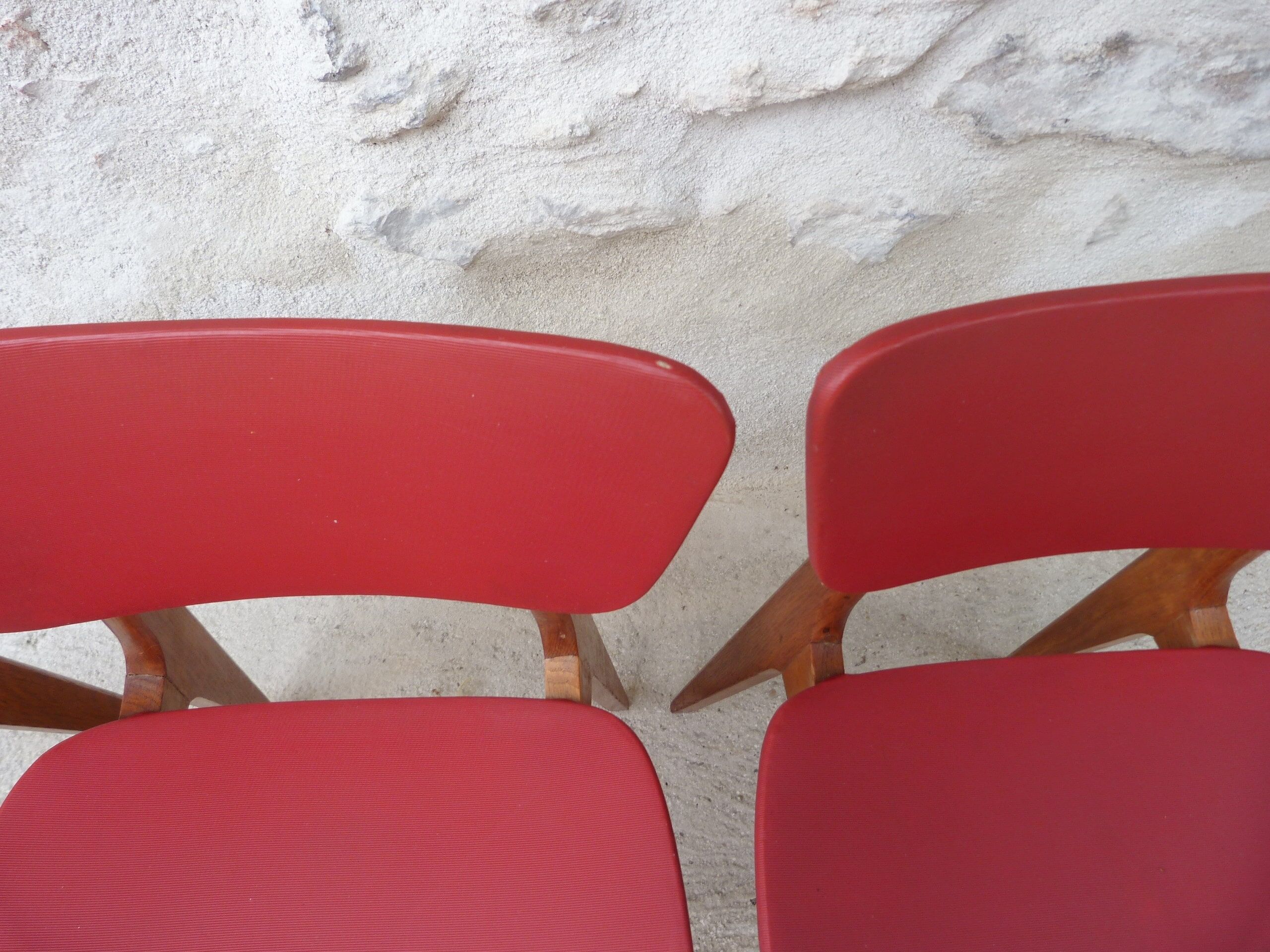 Set of 3 vintage chairs