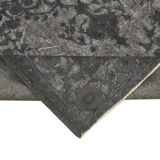 Handmade contemporary oriental 1970s 172 cm x 268 cm grey rug