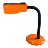 Orange desk lamp targetti, 1970