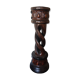 Vintage twisted wooden candlestick