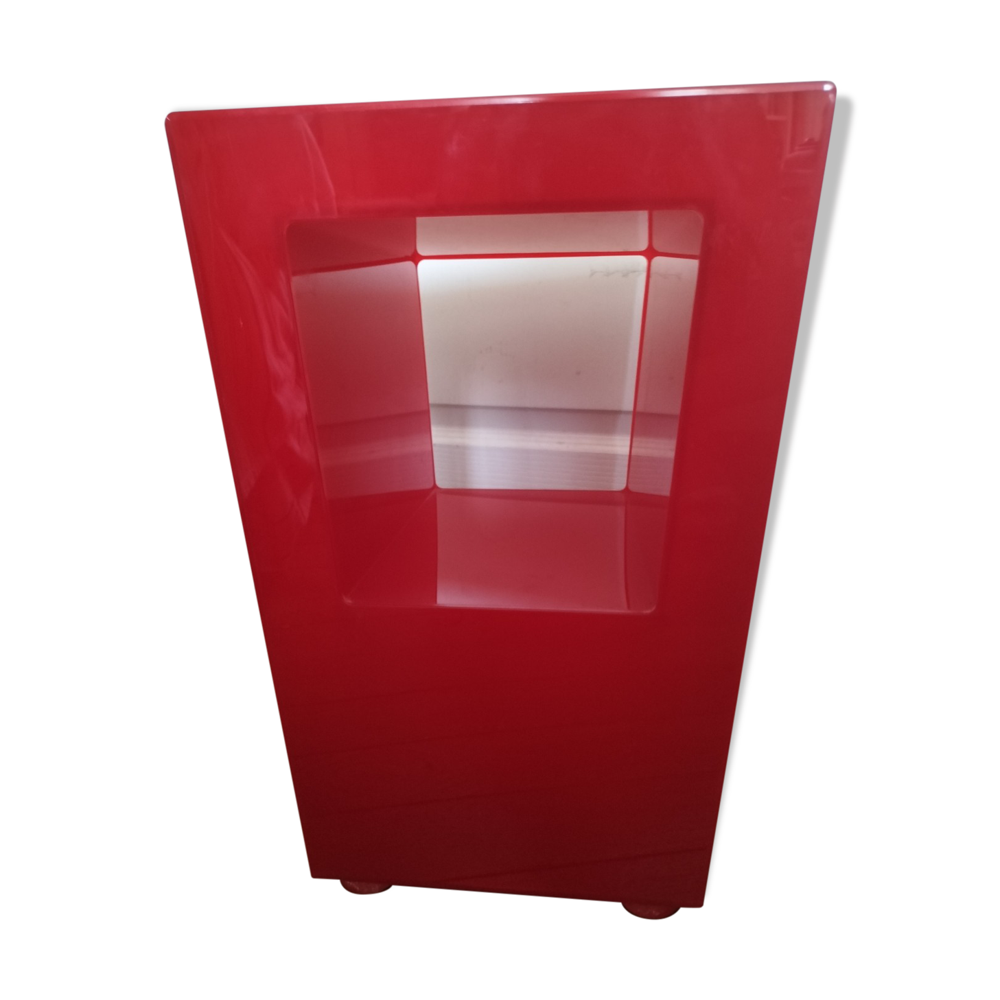 Table d'appoint ou de chevet lumineuse plexiglas