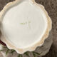 Vintage ceramic shell vase Italy
