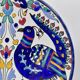Large ethnic plate