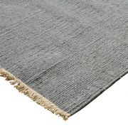 Woven jute rug 160x230 grey