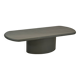 Coffee table in wood and mortex