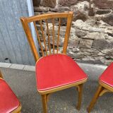 4 chaises bistrot Baumann n° 12