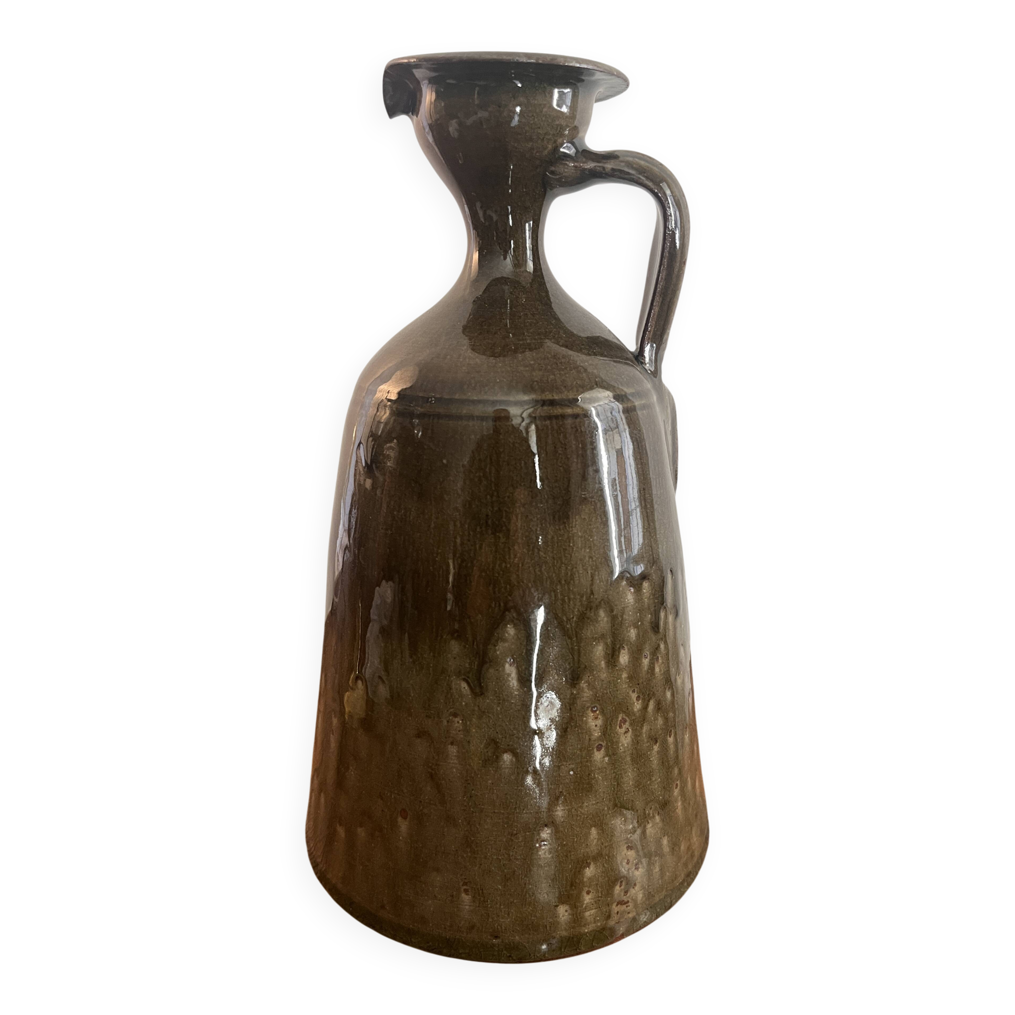 oil jug in Moutier stoneware