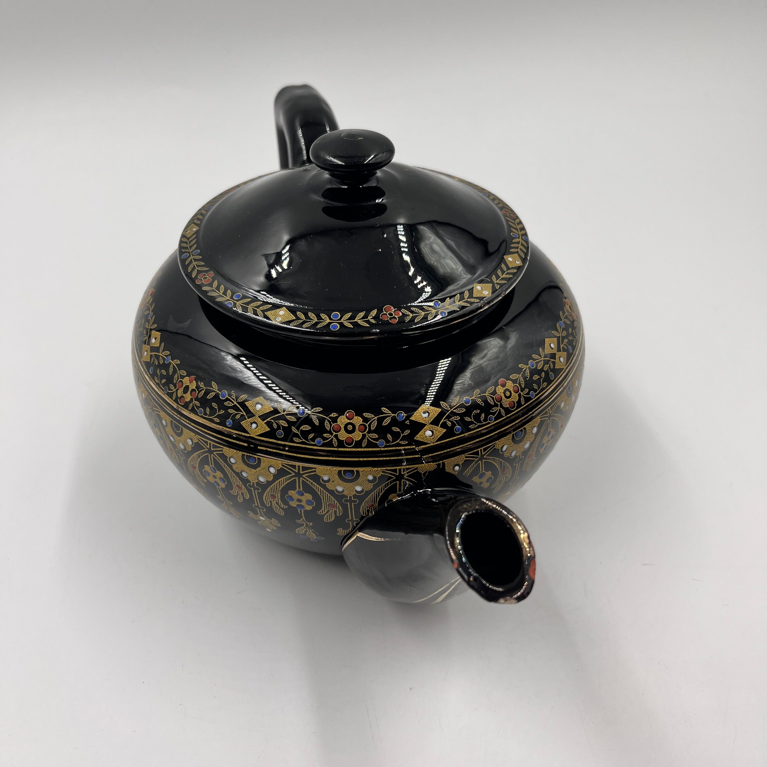 Tea service Sarreguemines Rockingham