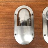 Vintage Danish Pipeline wall lamps by Ole Pless Jørgensen for Nordisk Solar, set of 2.