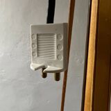 Arts and crafts metal ceiling lamp | Sweden | 1920s