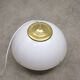 Italian Space Age Pendant in Brass and Plexiglass, 1970s