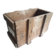 Transport case L58xD30,5xH34cm wood storage