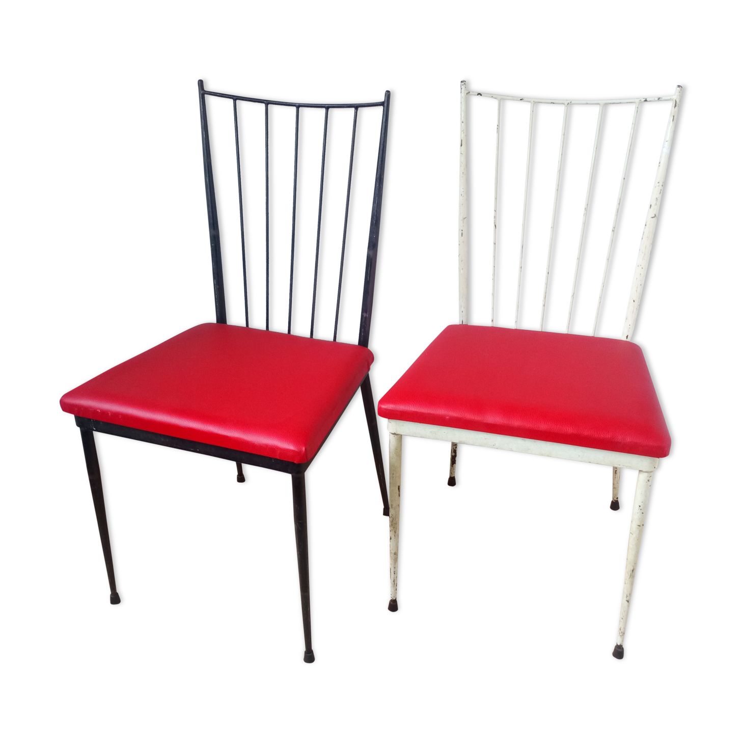 Paire de chaises de Colette Gueden 1950
