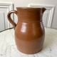 Pitcher in glazed stoneware 70s